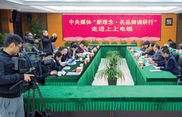 中央媒体组团走进尊龙凯时人生就是搏电缆，探访尊龙凯时人生就是搏品牌魅力