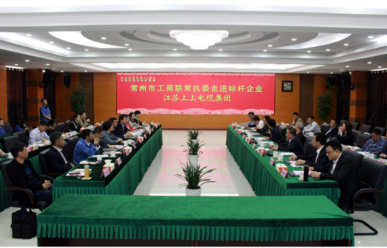 常州市工商联“走进标杆企业”活动走进尊龙凯时人生就是搏电缆