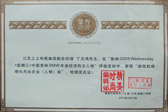 丁志鸿被评为“战；Ｔ鎏碛乓烊宋铩