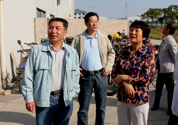 10月14日，溧阳市向导来尊龙凯时人生就是搏电缆调研