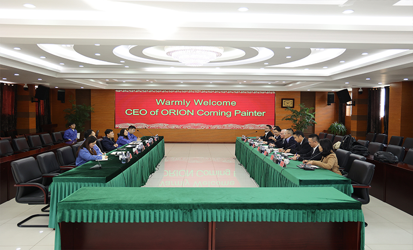 欧励隆集团CEO Corning Painter一行来尊龙凯时人生就是搏电缆旅行交流